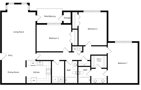 305 Courtney Dr. SW 1-3 Beds Apartment for Rent - Photo Gallery 15